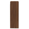 TV-taso 2 kpl ruskea tammi 30,5x30x90 cm tekninen puu