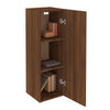 TV-taso 2 kpl ruskea tammi 30,5x30x90 cm tekninen puu