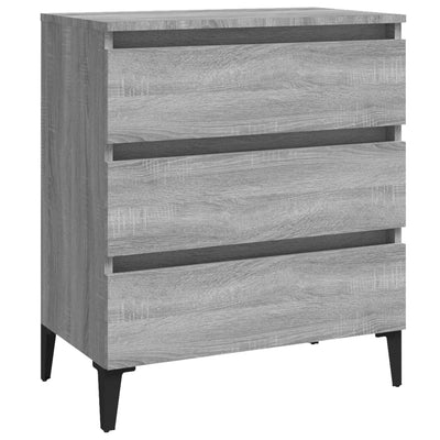 Senkki harmaa Sonoma 60x35x69 cm tekninen puu