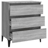 Senkki harmaa Sonoma 60x35x69 cm tekninen puu