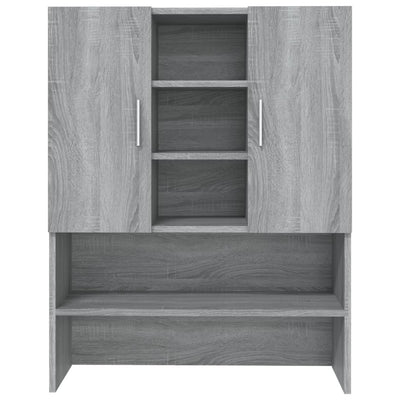 Pesukonekaappi harmaa Sonoma 70,5x25,5x90 cm