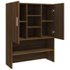 Pesukonekaappi ruskea tammi 70,5x25,5x90 cm