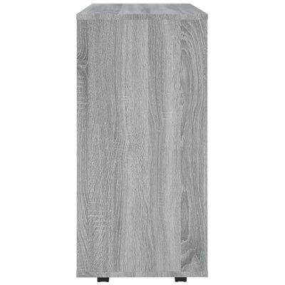 Kirjahylly harmaa Sonoma 60x35x75 cm tekninen puu