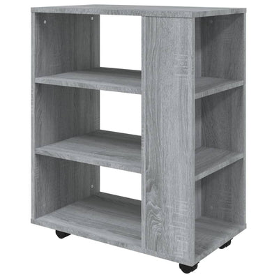 Kirjahylly harmaa Sonoma 60x35x75 cm tekninen puu