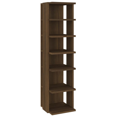 Kenkätelineet 2 kpl ruskea tammi 27,5x27x102 cm tekninen puu