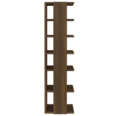 Kenkätelineet 2 kpl ruskea tammi 27,5x27x102 cm tekninen puu