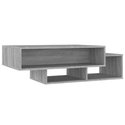 Sohvapöytä harmaa Sonoma 105x55x32 cm tekninen puu
