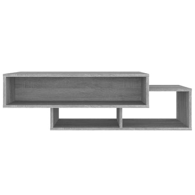 Sohvapöytä harmaa Sonoma 105x55x32 cm tekninen puu
