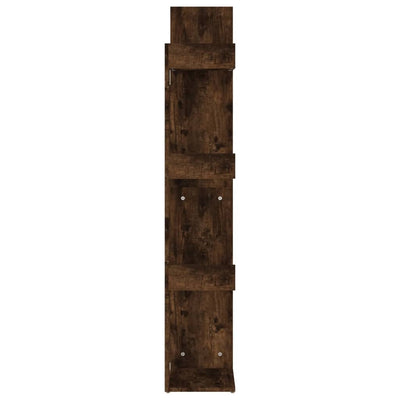 Kirjahylly savutammi 48x25,5x140 cm tekninen puu