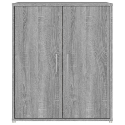 Kenkäteline harmaa Sonoma 60x35x70 cm tekninen puu