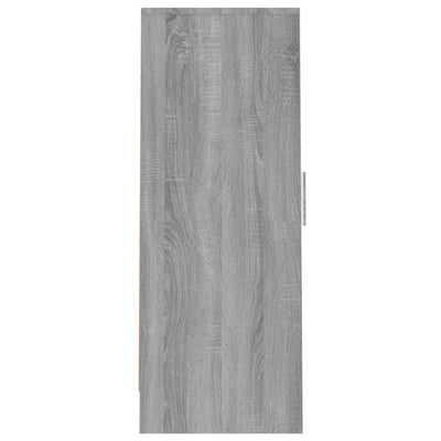 Kenkäteline harmaa Sonoma 32x35x92 cm tekninen puu