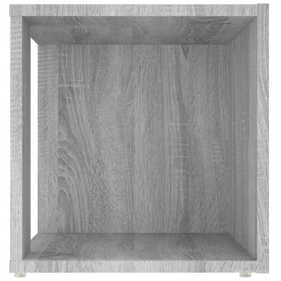 Sivupöytä harmaa Sonoma 33x33x34,5 cm tekninen puu