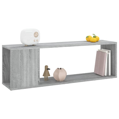 TV-taso harmaa Sonoma 100x24x32 cm tekninen puu