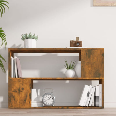 Kirjahylly savutammi 100x24x63 cm tekninen puu