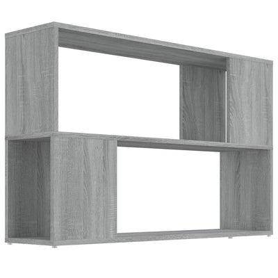 Kirjahylly harmaa Sonoma 100x24x63 cm tekninen puu