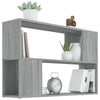 Kirjahylly harmaa Sonoma 100x24x63 cm tekninen puu