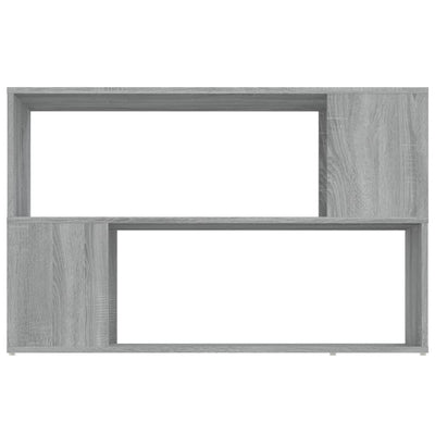 Kirjahylly harmaa Sonoma 100x24x63 cm tekninen puu