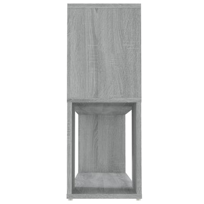 Kirjahylly harmaa Sonoma 100x24x63 cm tekninen puu