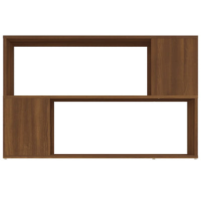 Kirjahylly ruskea tammi 100x24x63 cm tekninen puu
