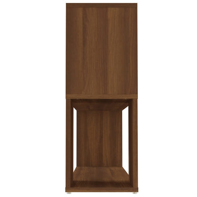 Kirjahylly ruskea tammi 100x24x63 cm tekninen puu