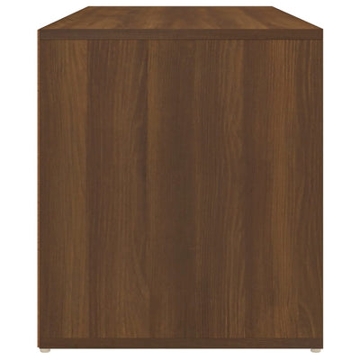 Ruskea eteisen penkki Sextilia 80x40x45cm (tammi puinen)