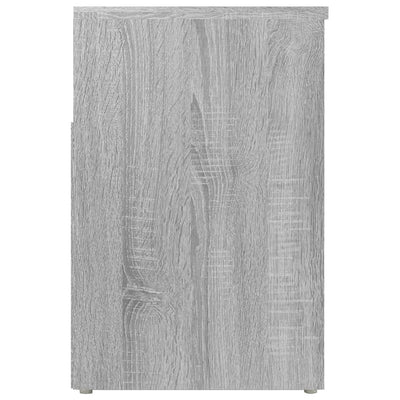 Kenkäpenkki harmaa Sonoma 60x30x45 cm tekninen puu