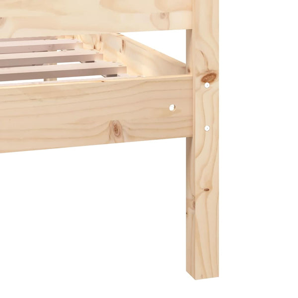 Sängynrunko 180x200 cm Super King täysi puu