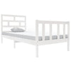 Valkoinen sängynrunko Tabernacle 90x200cm (mänty)