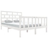 Valkoinen sängynrunko Tabernacle 140x200cm (mänty)