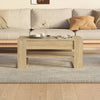 Sohvapöytä Sonoma-tammi 102x55x45 cm tekninen puu