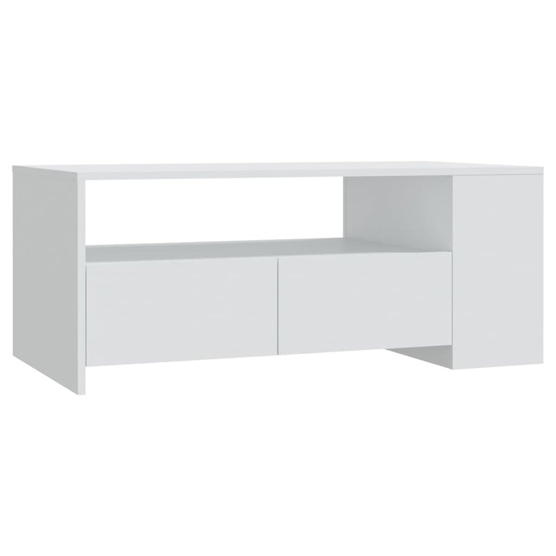 Valkoinen sohvapöytä Filosofia 102x55x42cm (puinen)