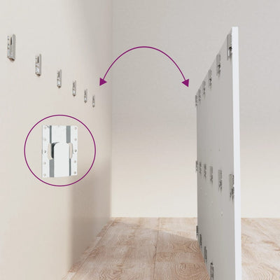 Valkoinen sängynpääty Sct 200x1,5x80cm (puinen)