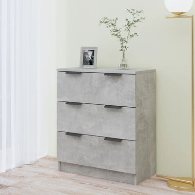 Senkki betoninharmaa 60x30x70 cm tekninen puu
