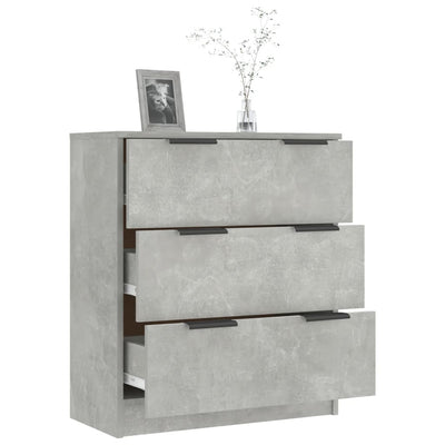 Senkki betoninharmaa 60x30x70 cm tekninen puu