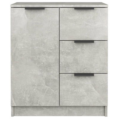 Senkki betoninharmaa 60x30x70 cm tekninen puu