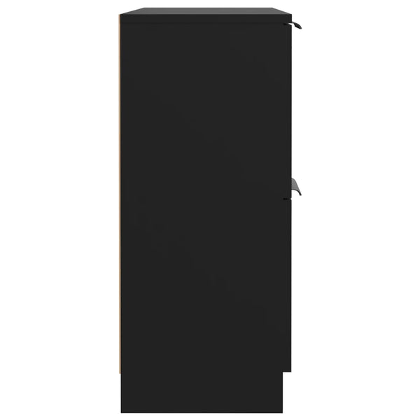 Musta senkki Candefia 60x30x70cm (puinen)