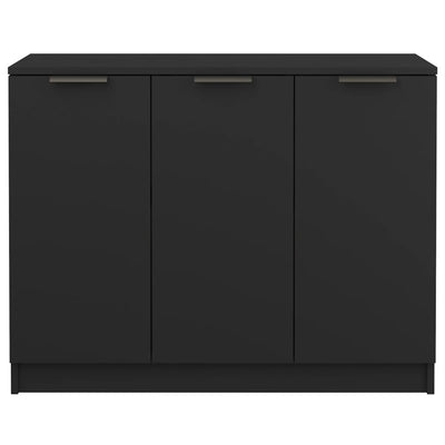 Senkki musta 90,5x30x70 cm tekninen puu