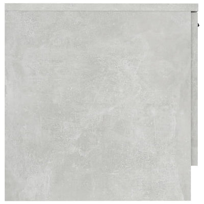Yöpöydät 2 kpl betoninharmaa 40x39x40 cm