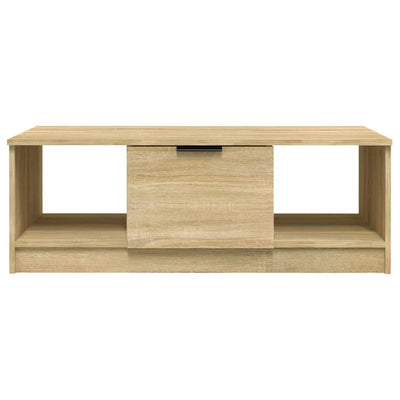 Sohvapöytä Sonoma-tammi 102x50x36 cm tekninen puu