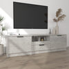 Betoninharmaa tv-taso Clavdia 140x35x40cm (puinen)