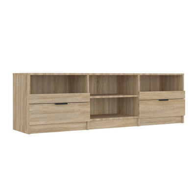 TV-taso Sonoma-tammi 150x33,5x45 cm tekninen puu