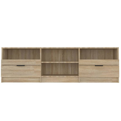 TV-taso Sonoma-tammi 150x33,5x45 cm tekninen puu
