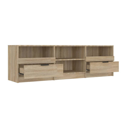 TV-taso Sonoma-tammi 150x33,5x45 cm tekninen puu