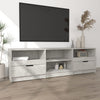 TV-taso betoninharmaa 150x33,5x45 cm tekninen puu