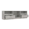 Betoninharmaa tv-taso Erhard 150x33,5x45cm (puinen)
