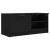 TV-taso musta 80x35x36,5 cm tekninen puu