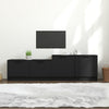 TV-taso musta 158,5x36x45 cm tekninen puu