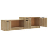 TV-taso Sonoma-tammi 158,5x36x45 cm tekninen puu