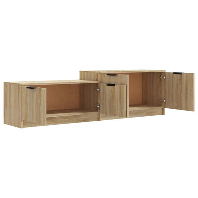 TV-taso Sonoma-tammi 158,5x36x45 cm tekninen puu