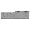 TV-taso betoninharmaa 158,5x36x45 cm tekninen puu
